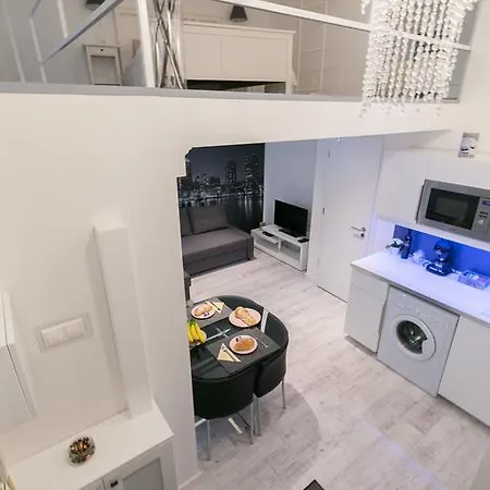 Apartment Sleek Minimalist Studio At Inner Budapest