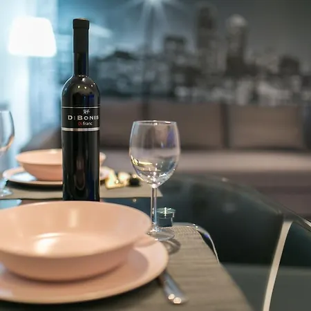 Apartmán Sleek Minimalist At Inner *