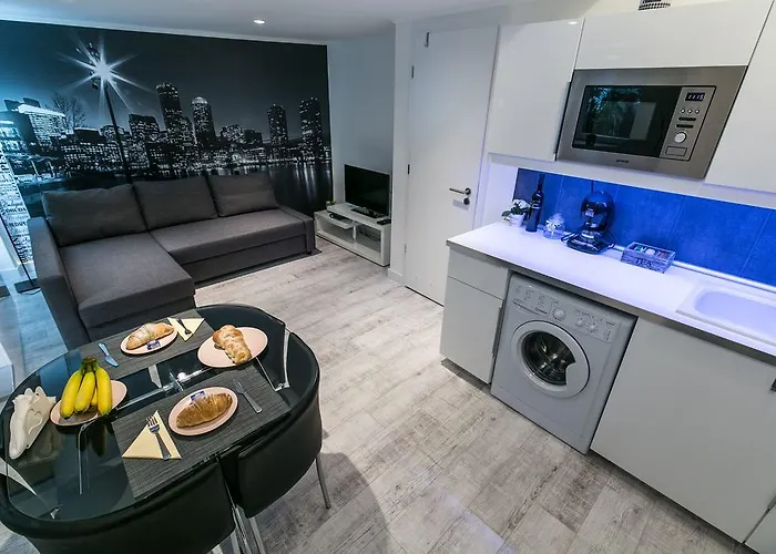 Lägenhet Sleek Minimalist At Inner *